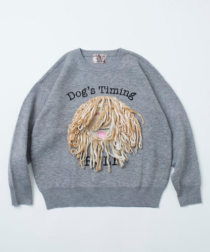 ロルフ君 前幅設計 圓領針織衫【クリエイターズ・ファイル】