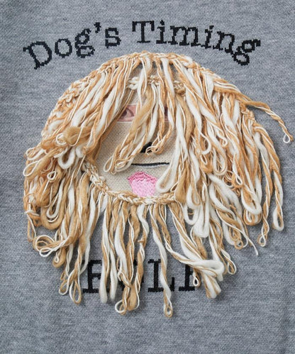 ロルフ君 前幅設計 圓領針織衫【クリエイターズ・ファイル】