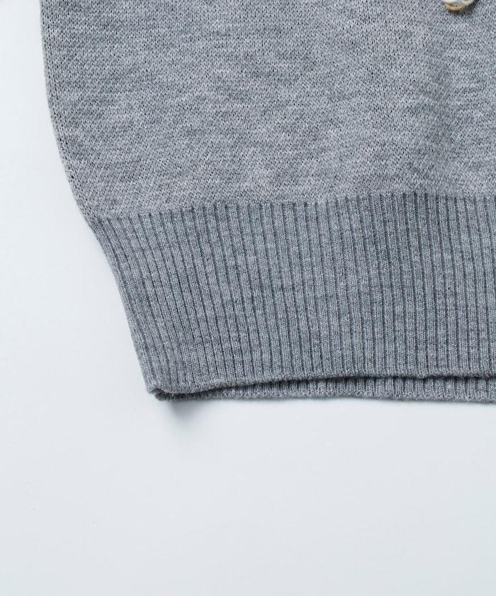 ロルフ君 前幅設計 圓領針織衫【クリエイターズ・ファイル】