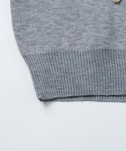 ロルフ君 前幅設計 圓領針織衫【クリエイターズ・ファイル】