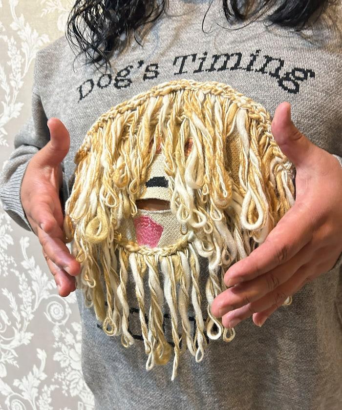 ロルフ君 前幅設計 圓領針織衫【クリエイターズ・ファイル】