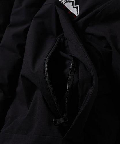 特別寬鬆版型拼接短款羽絨服