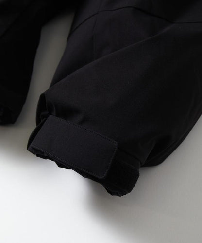 特別寬鬆版型拼接短款羽絨服