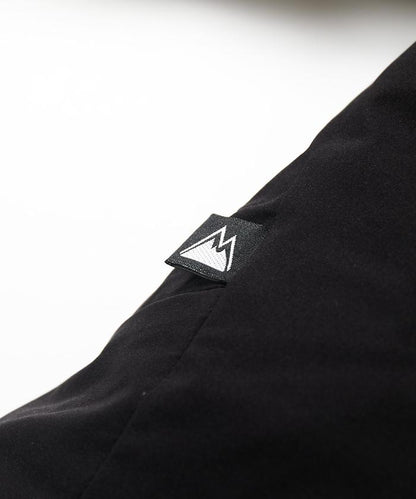 特別寬鬆版型拼接短款羽絨服