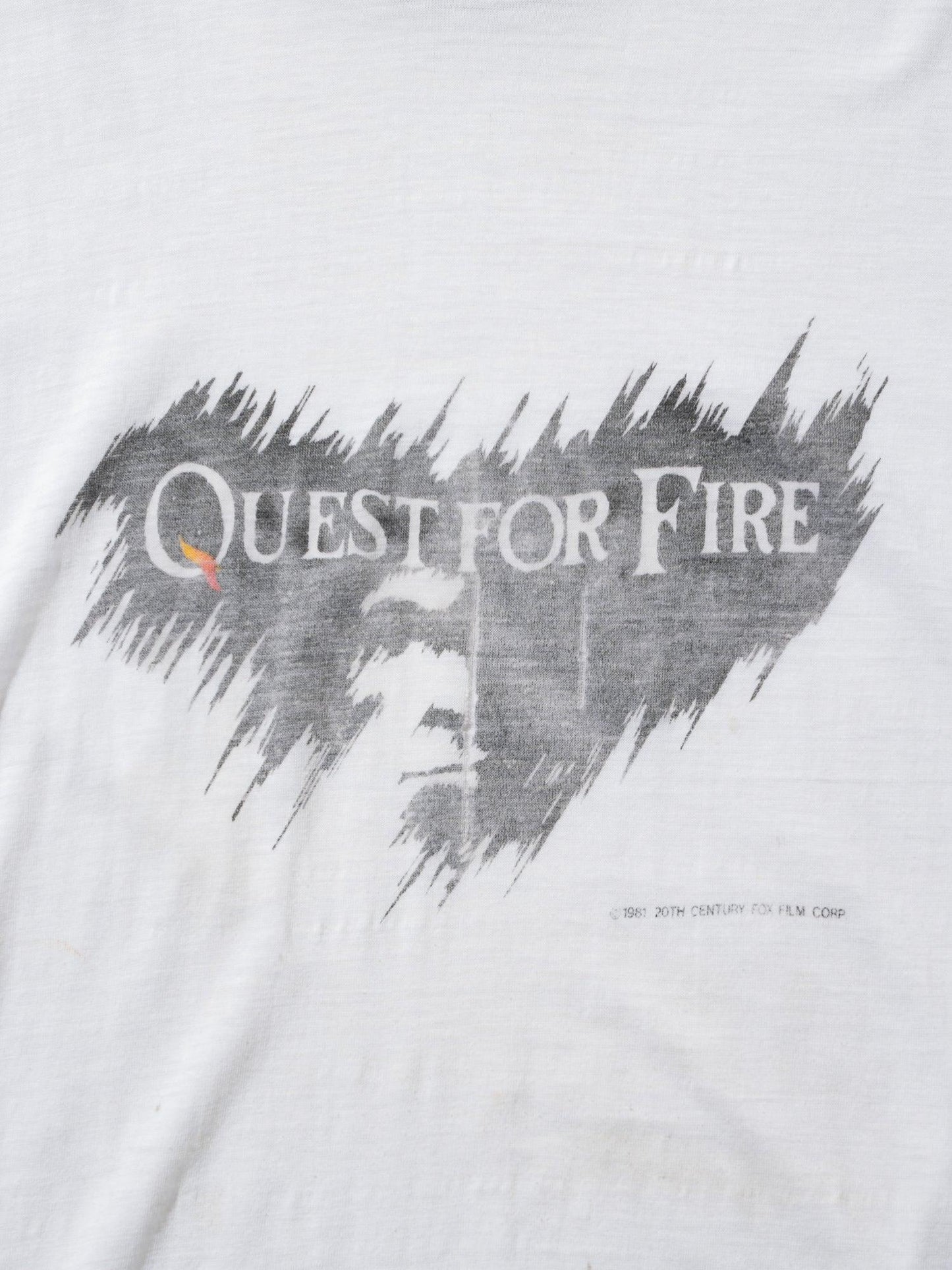 MIMIC select 80’s QUEST FOR FIRE 電影印花T恤