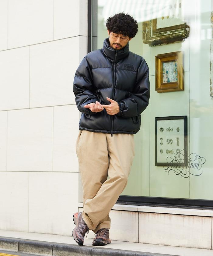 特別 皮革紅 泡泡羽絨 PU材質