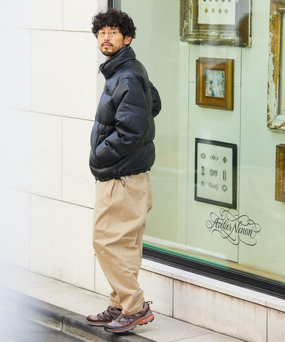 特別 皮革紅 泡泡羽絨 PU材質