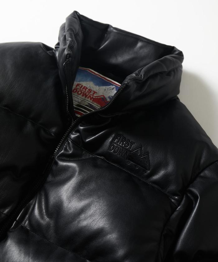 特別 皮革紅 泡泡羽絨 PU材質