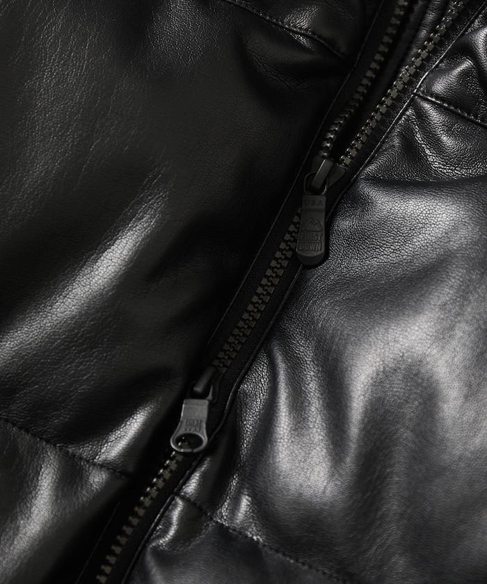 特別 皮革紅 泡泡羽絨 PU材質