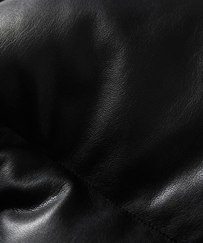 特別 皮革紅 泡泡羽絨 PU材質