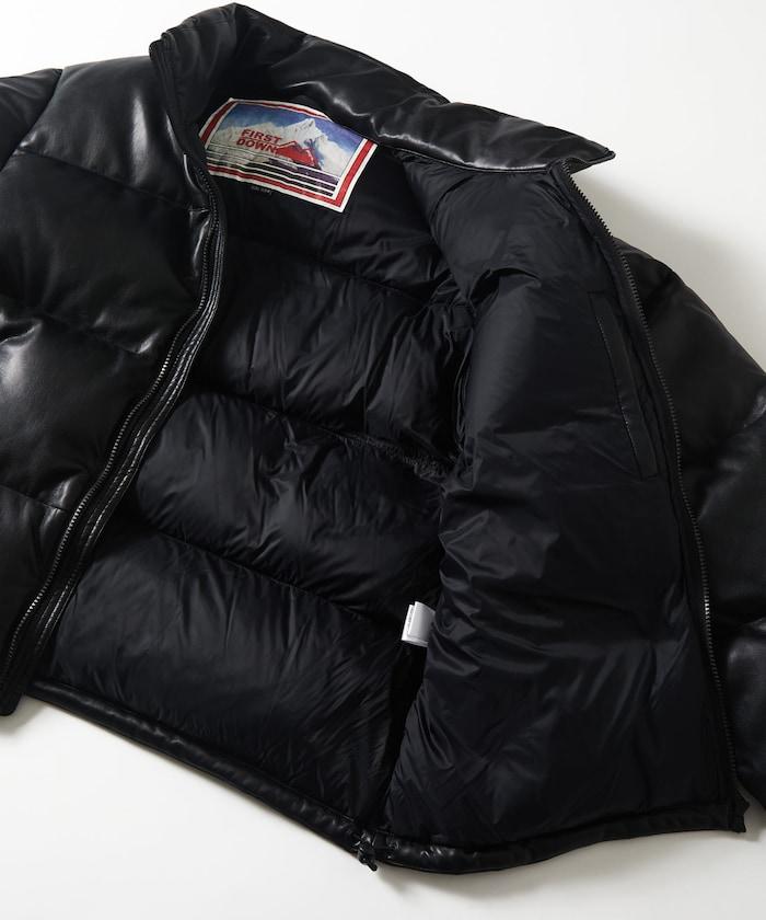 特別 皮革紅 泡泡羽絨 PU材質