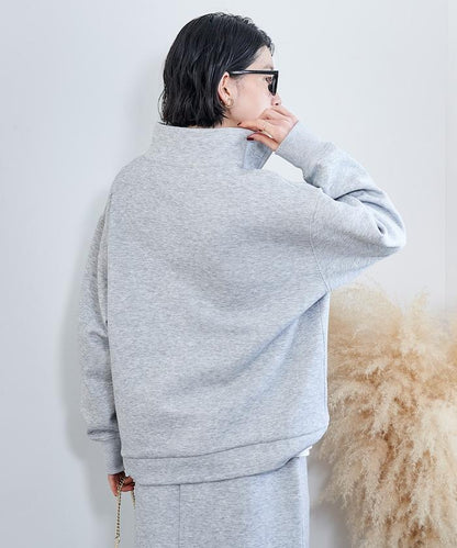 【套裝商品】粘合半拉鍊裙套裝