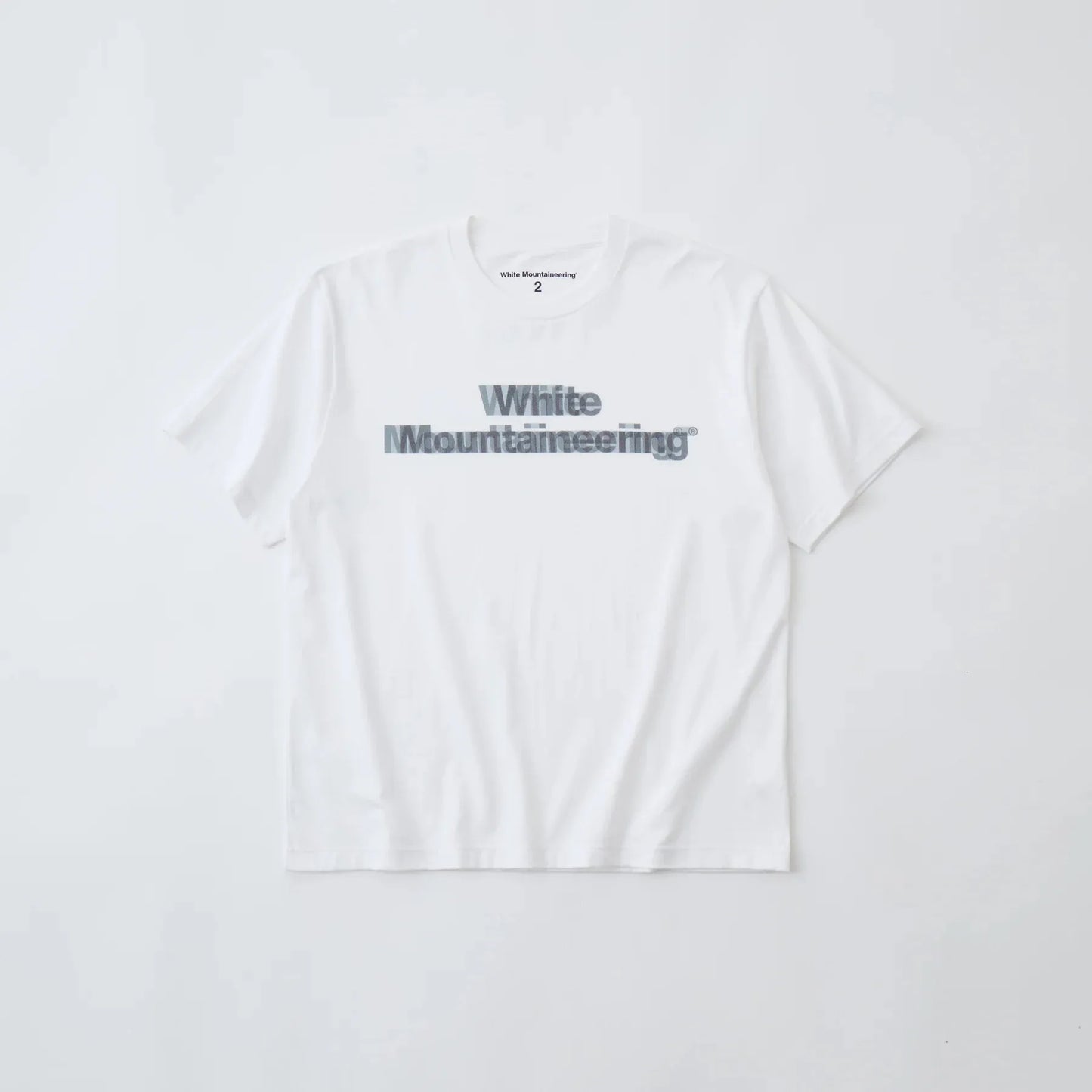 White Mountaineering MOVING LOGO印花短袖T恤