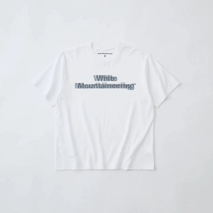 White Mountaineering MOVING LOGO印花短袖T恤