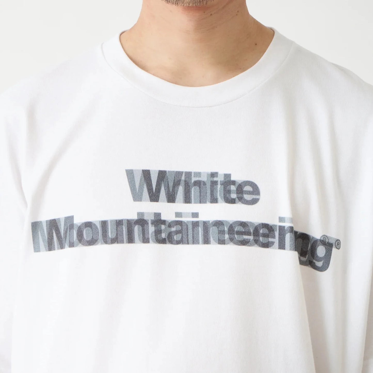 White Mountaineering MOVING LOGO印花短袖T恤