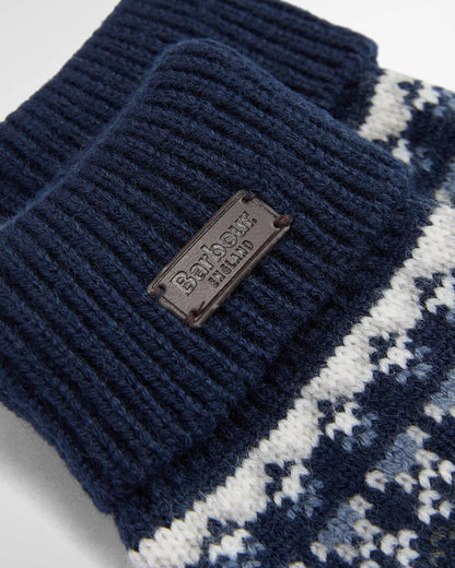 Barbour marlow fair isle 針織手套
