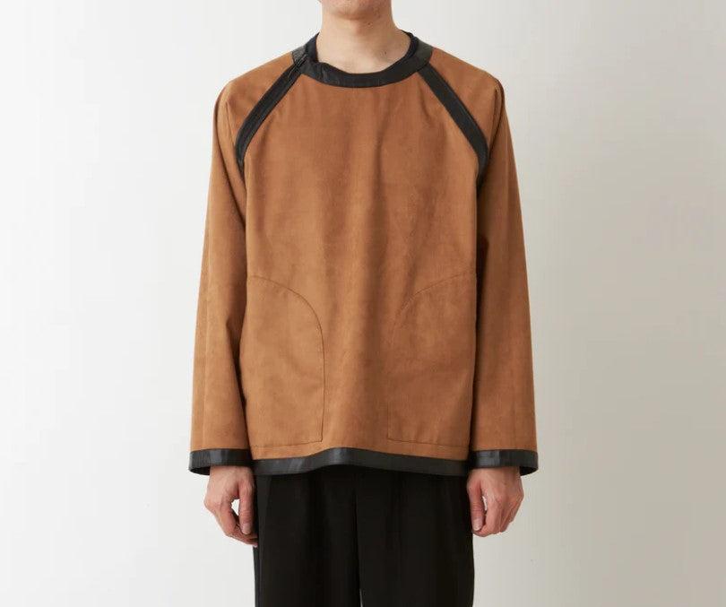 White Mountaineering W FACE 人造皮革 可雙面穿 套頭上衣