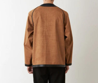 White Mountaineering W FACE 人造皮革 可雙面穿 套頭上衣