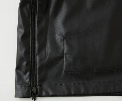 White Mountaineering W FACE 人造皮革 可雙面穿 套頭上衣