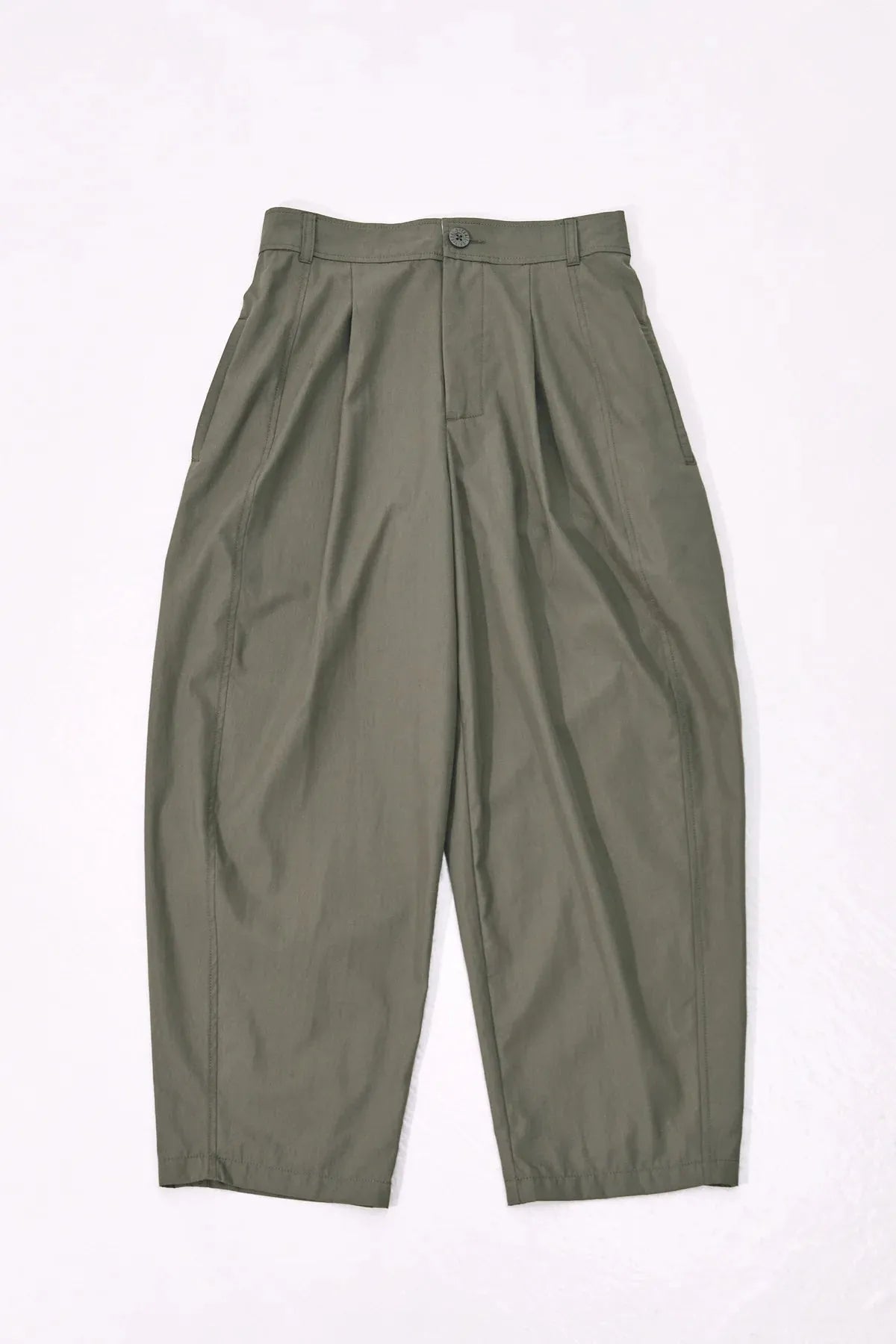 UNIVERSAL OVERALL C/N TUCK TAPERED 錐形褶襉褲子