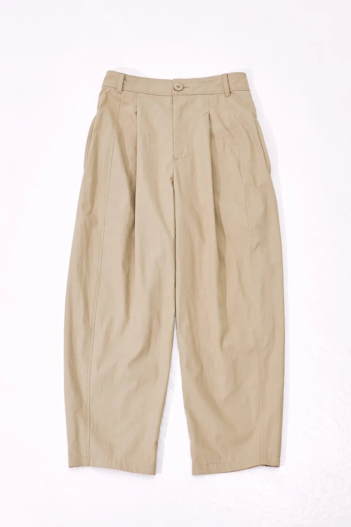 UNIVERSAL OVERALL C/N TUCK TAPERED 錐形褶襉褲子