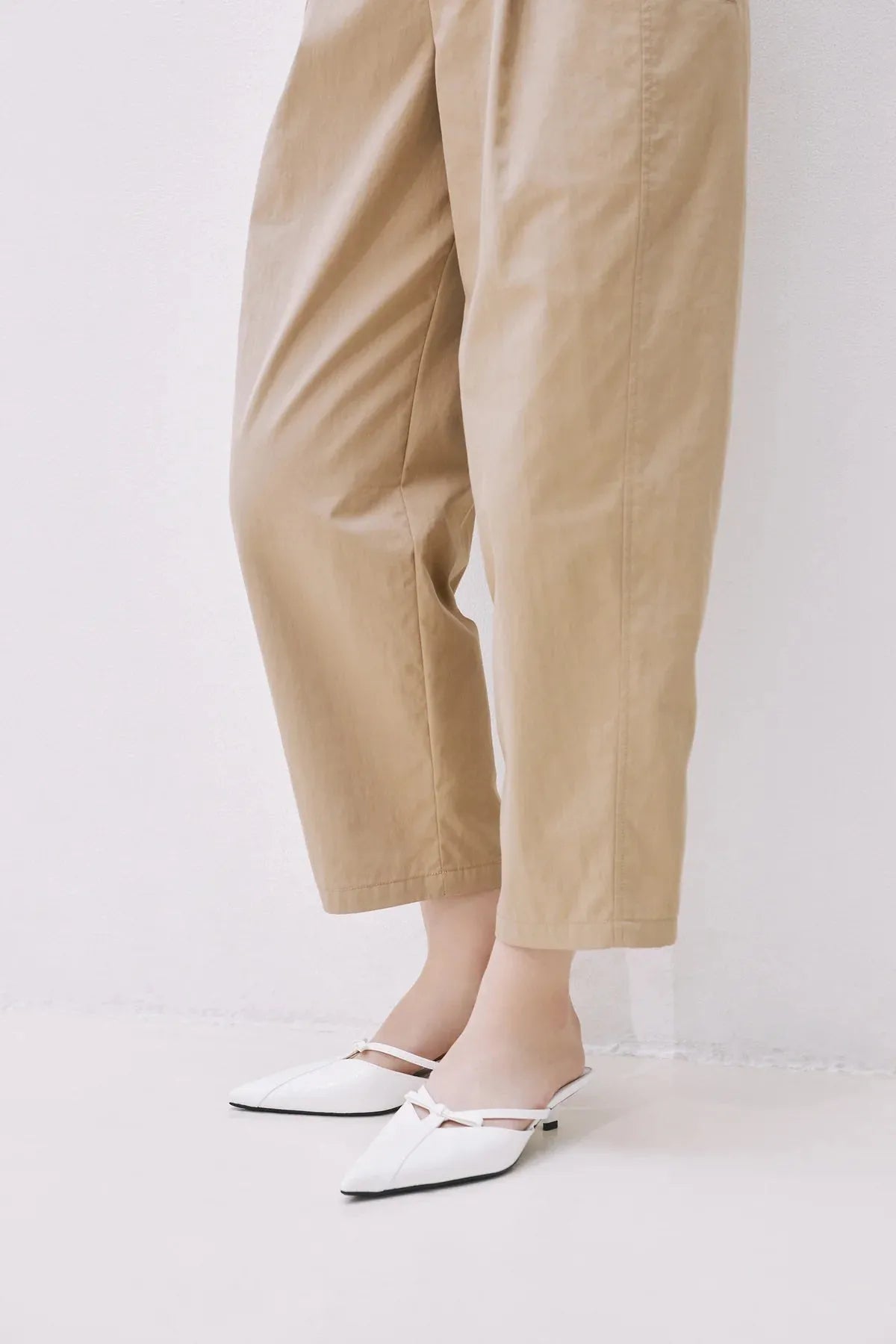 UNIVERSAL OVERALL C/N TUCK TAPERED 錐形褶襉褲子