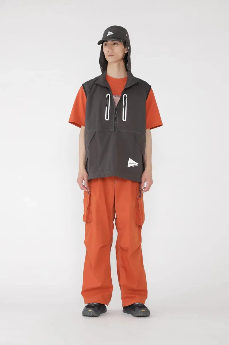 and wander / GRAMICCI × and wander 拉絨尼龍馬甲