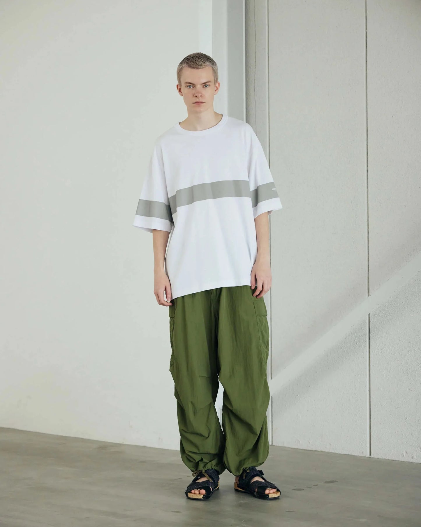 ARMY TWILL 30/2 OE 半袖印花T恤 Line款