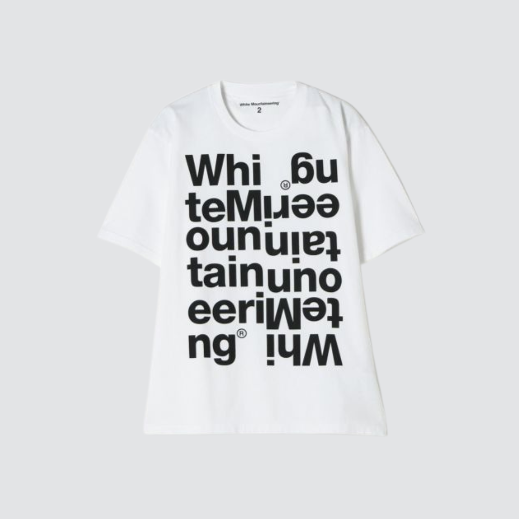 White Mountaineering DOUBLE LOGO 短袖T恤