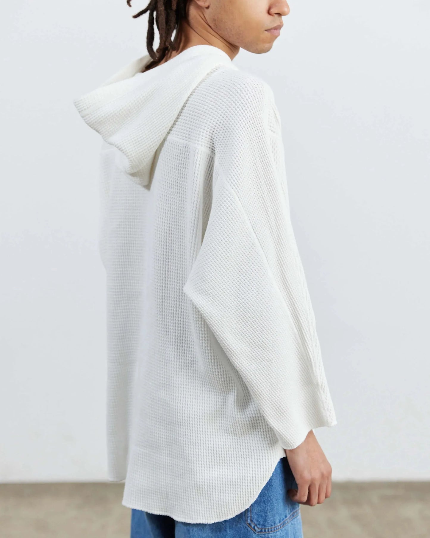 ARMY TWILL Waffle連帽衛衣