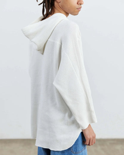 ARMY TWILL Waffle連帽衛衣