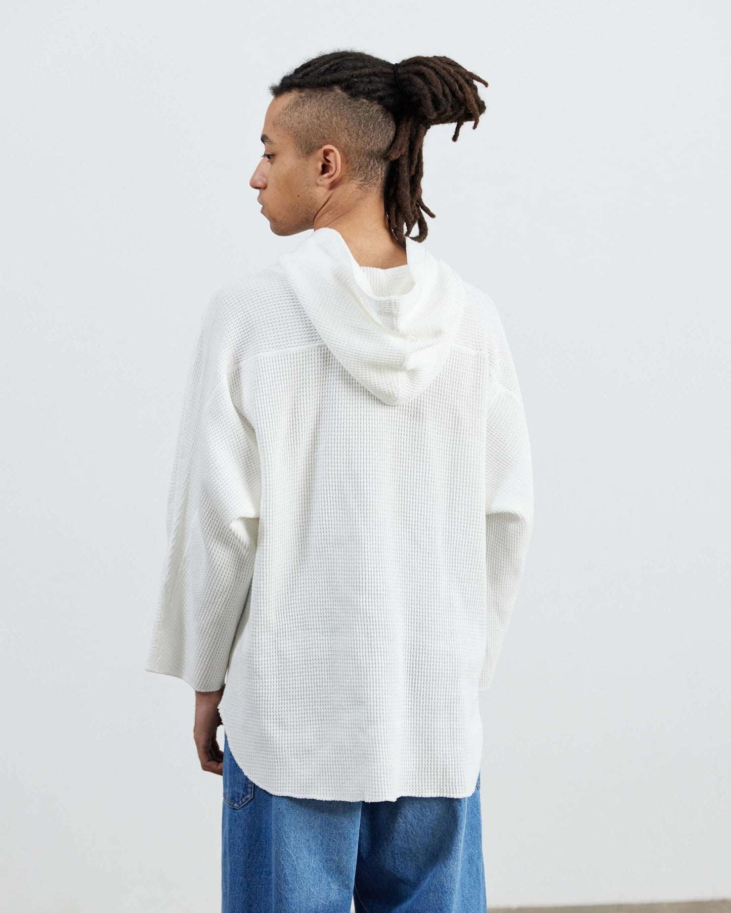 ARMY TWILL Waffle連帽衛衣