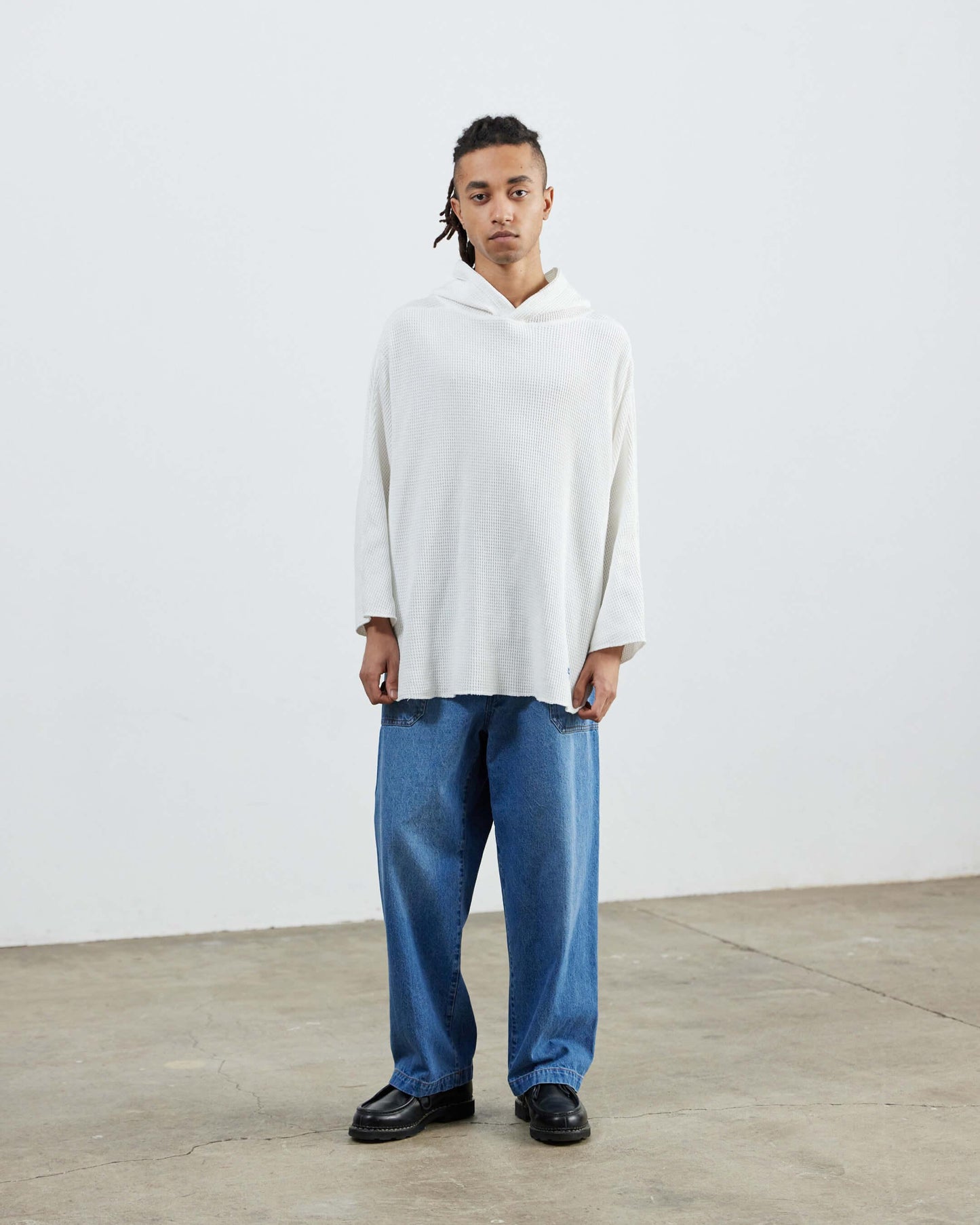 ARMY TWILL Waffle連帽衛衣