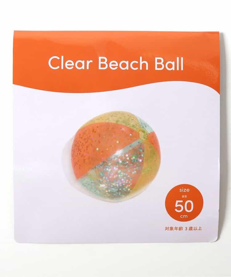 透明沙灘球（亮片）