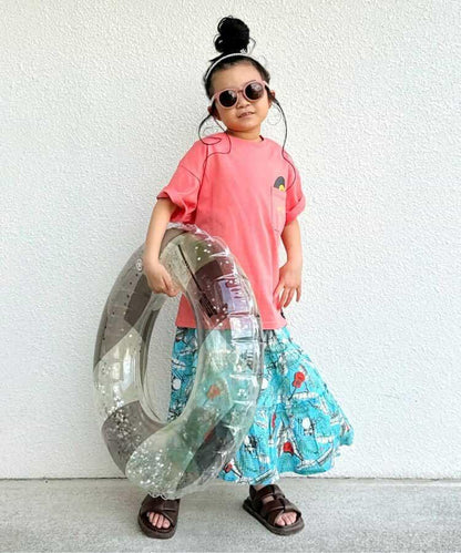 透明格紋亮片泳圈_浮圈