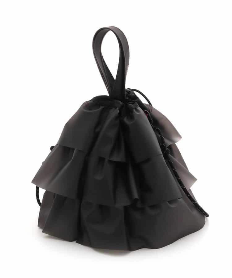 透明荷葉邊化妝包