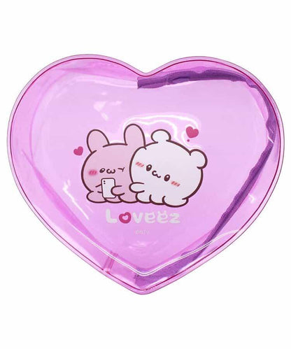 【らぶいーず】心形透明收納包