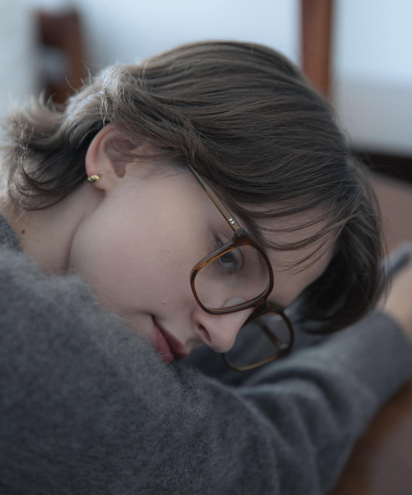 KANEKO OPTICAL×URBAN RESEARCH 方形透明防紫外線鏡片