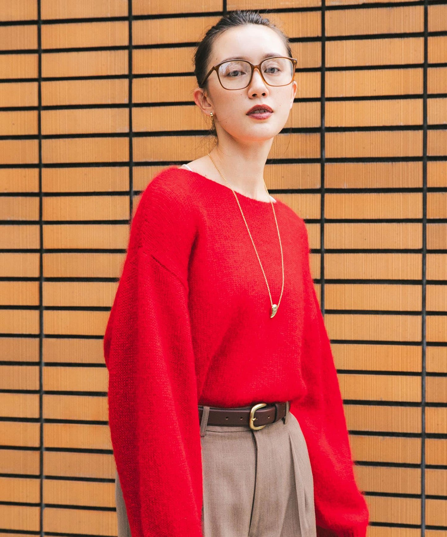 KANEKO OPTICAL×URBAN RESEARCH 方形透明防紫外線鏡片