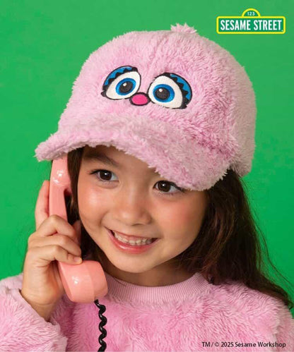 芝麻街仿羊羔絨棒球帽