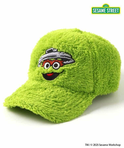 芝麻街仿羊羔絨棒球帽