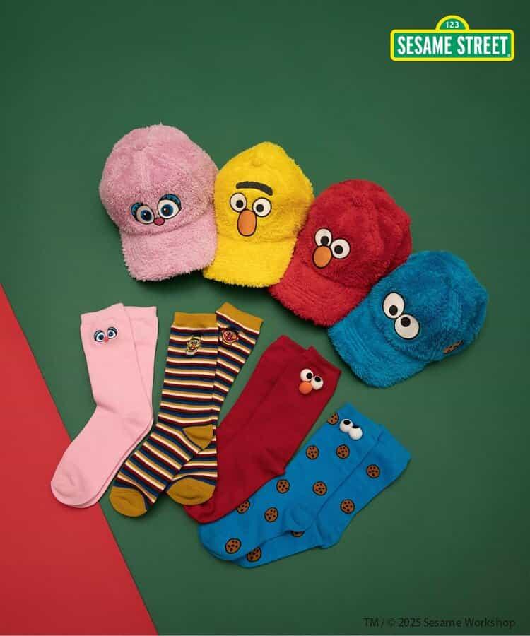 芝麻街仿羊羔絨棒球帽