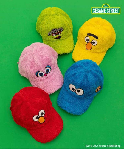 芝麻街仿羊羔絨棒球帽