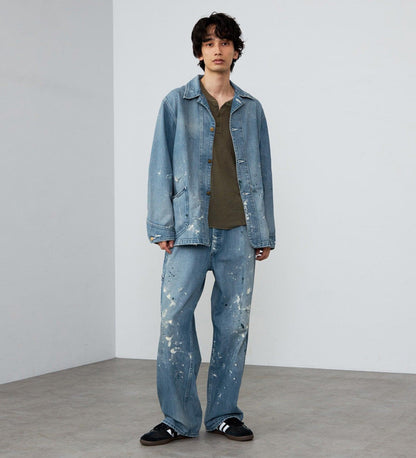 復古 Lee VINTAGE PAINTER PANTS/DENIM 【DUNGAREES】 牛仔褲