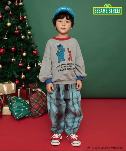 芝麻街仿羊羔絨棒球帽