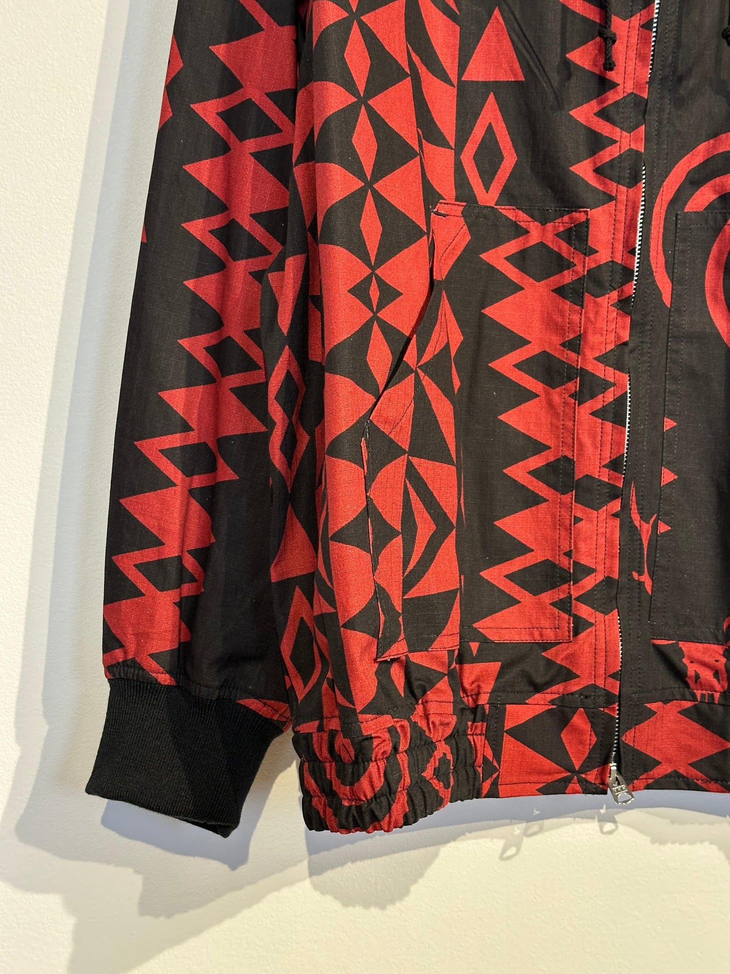 South2west8 Zipped Work Hoody - Cotton Ripstop / Printed 連帽外套