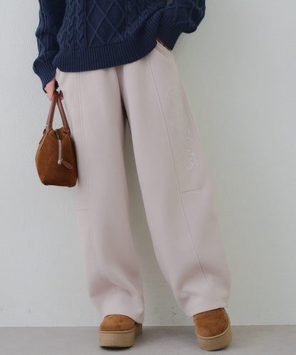 【SETUP可搭配】亮片字母標誌衛褲