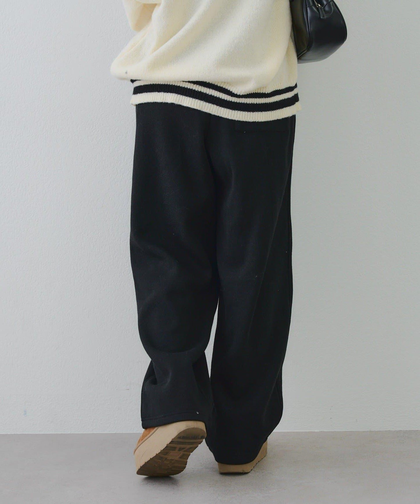 【SETUP可搭配】亮片字母標誌衛褲