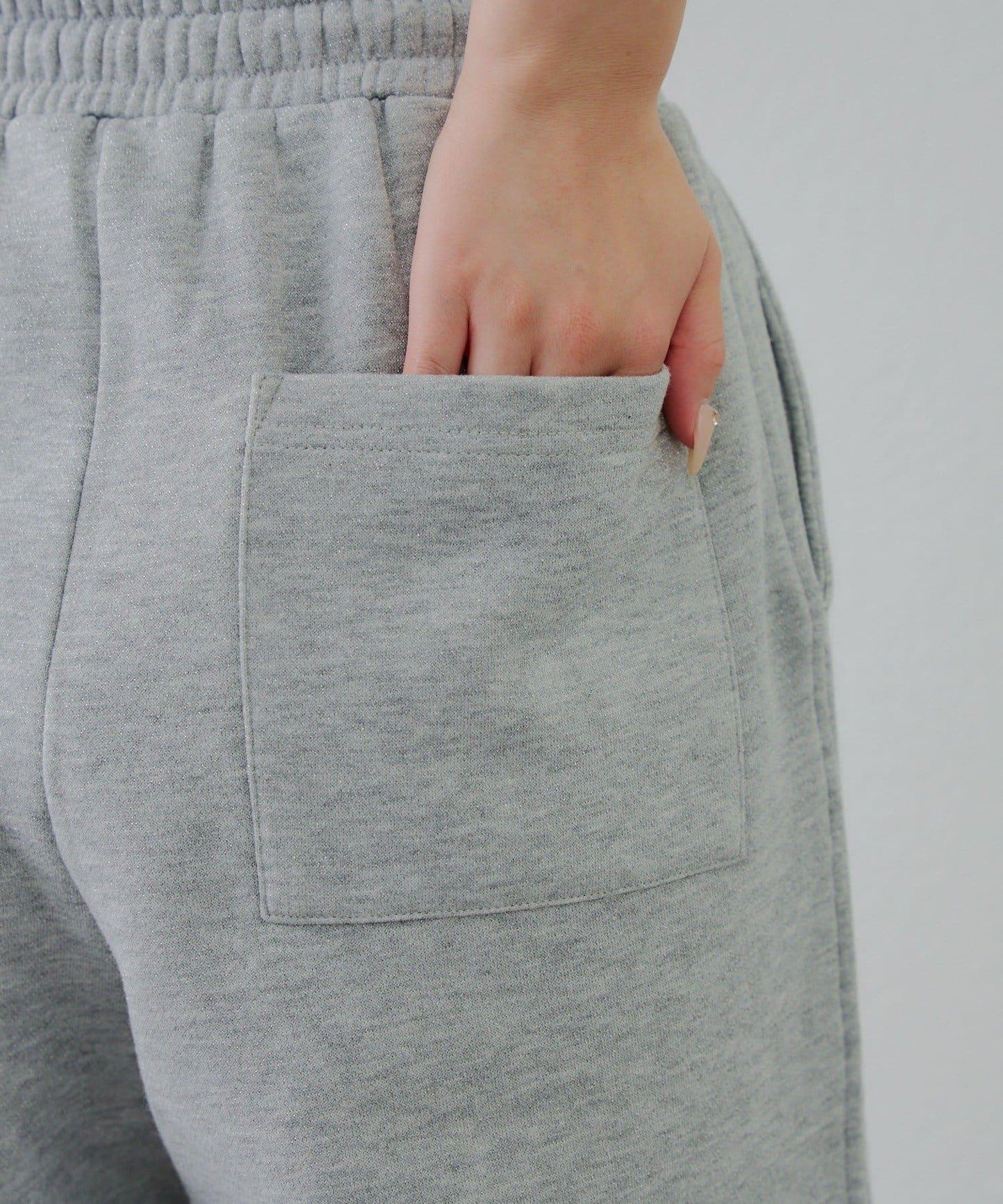 【SETUP可搭配】亮片字母標誌衛褲