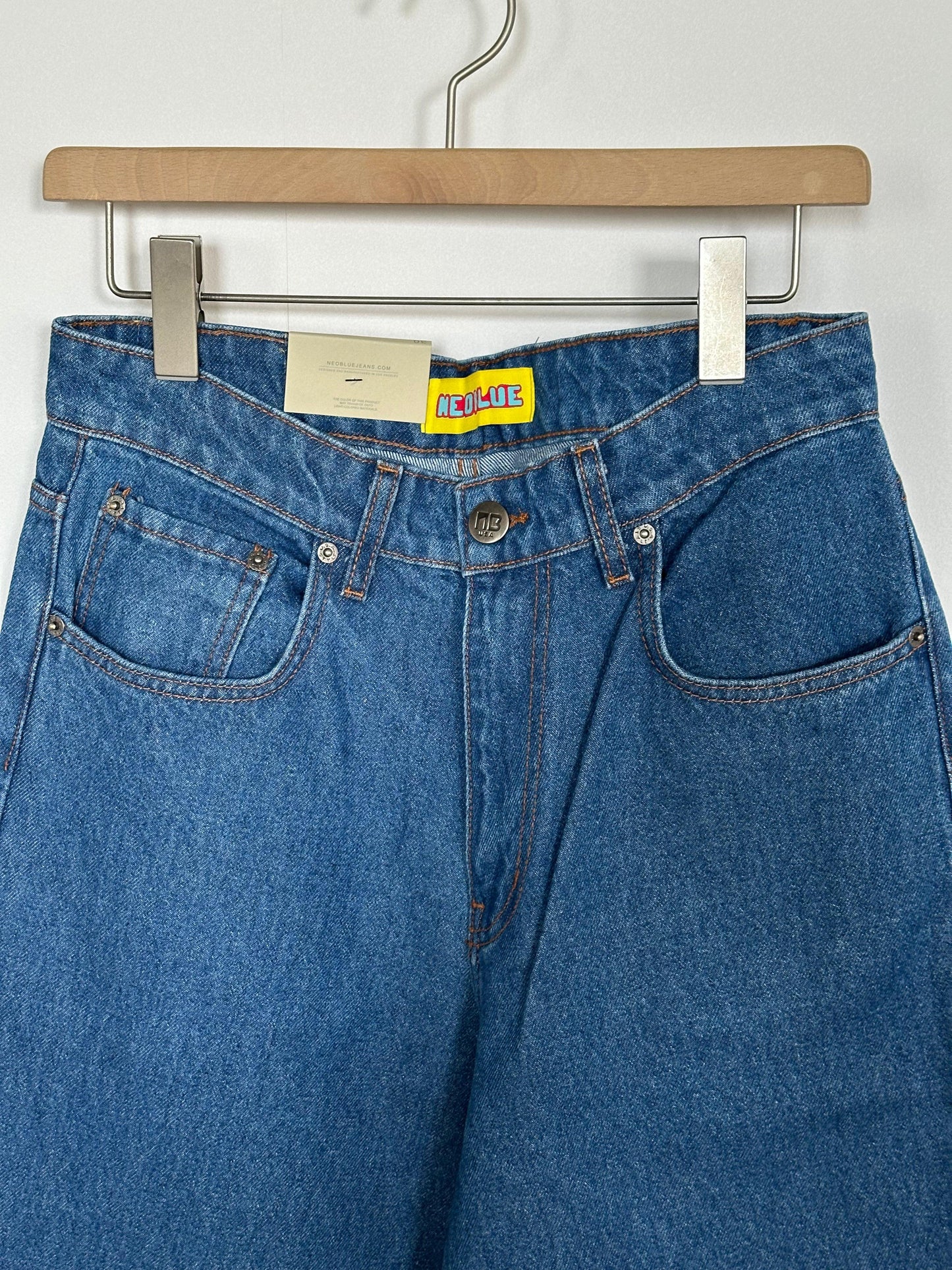 NEO BLUE BAGGY SKATE PANTS 寬鬆滑板褲